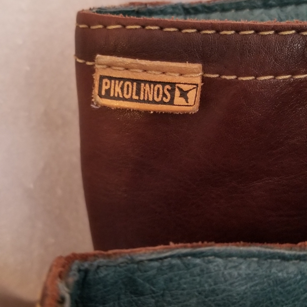 Pikolinos vintage womens brown leather ankle boot size 40 US 9 1/2 - Picture 2 of 11